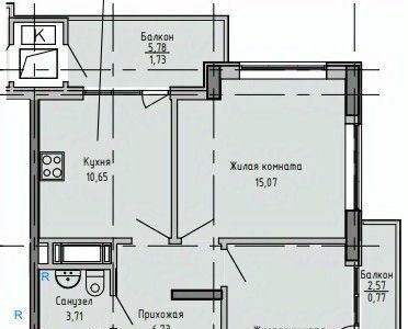 квартира г Евпатория ул им.9-го Мая 39 фото 1