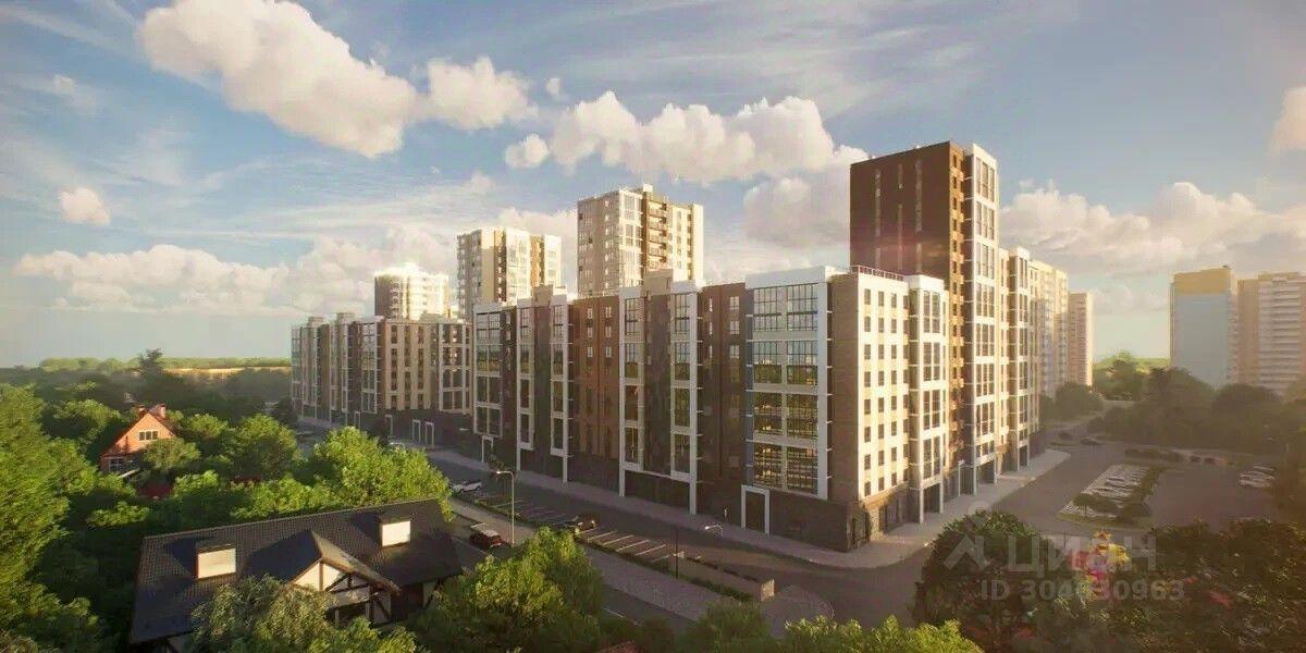 квартира г Краснодар р-н Прикубанский проезд им. Репина 5/2 ЖК «Репин-Парк» фото 14