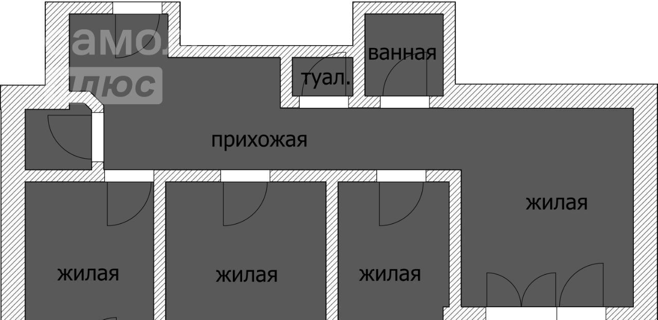 квартира г Смоленск р-н Промышленный ул 25 Сентября 30а фото 2
