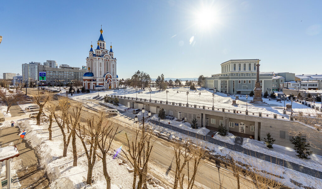 квартира г Хабаровск р-н Центральный ул Тургенева 78 фото 24