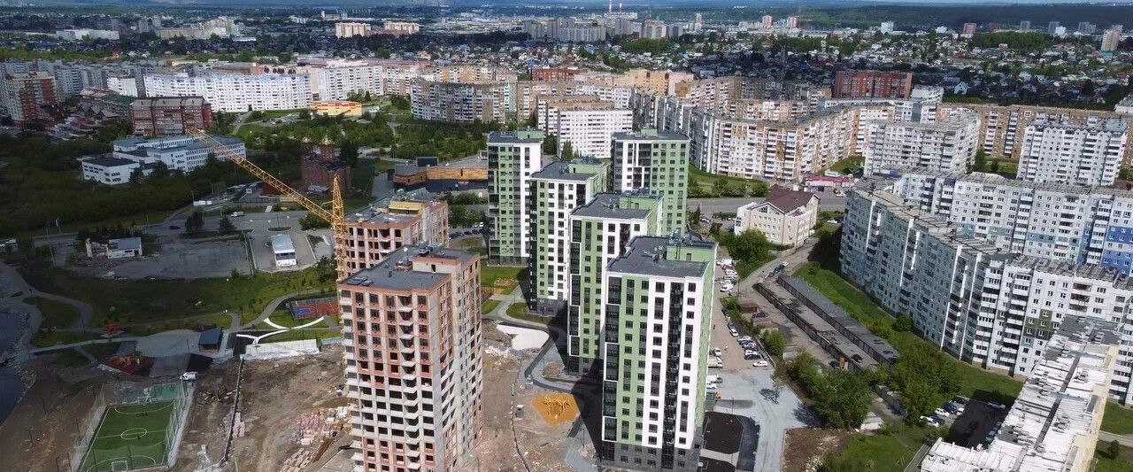 квартира г Кемерово р-н Заводский ЖК Парковый 60А мкр фото 19