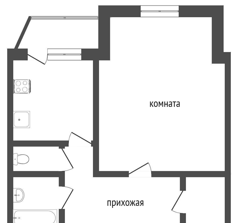 квартира г Сургут р-н Центральный ул Дзержинского 15 Тюменская обл. фото 30