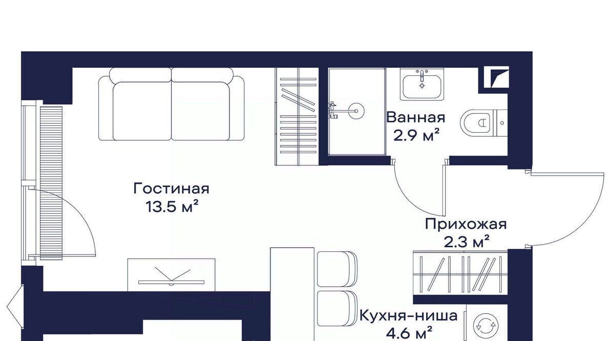 квартира г Москва метро Хорошёвская ЖК «JOIS» Джойс жилой комплекс фото 1