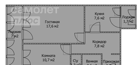 квартира г Стерлитамак Уральский ул Черноморская 4 фото 15