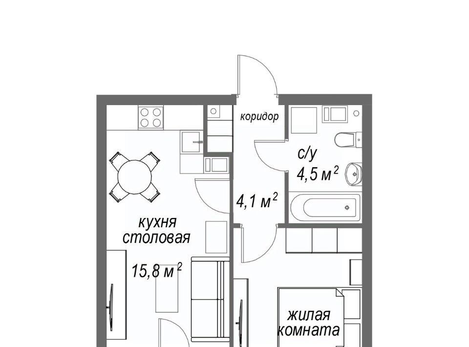 квартира г Нижний Новгород Буревестник ул Дмитрия Павлова 13 фото 1