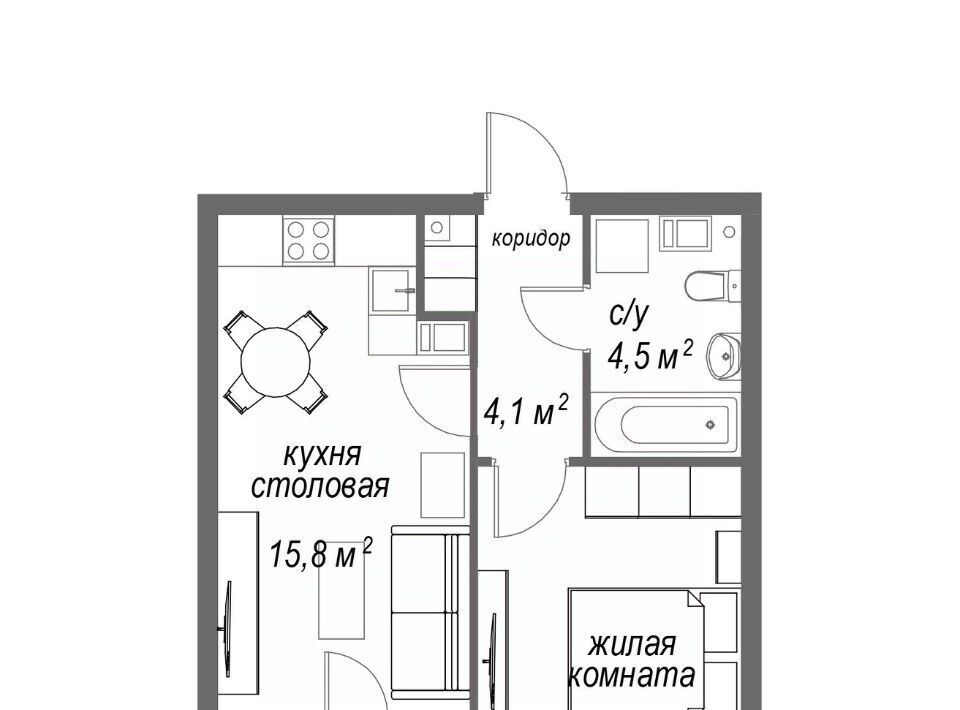 квартира г Нижний Новгород Буревестник ул Дмитрия Павлова 13 фото 1