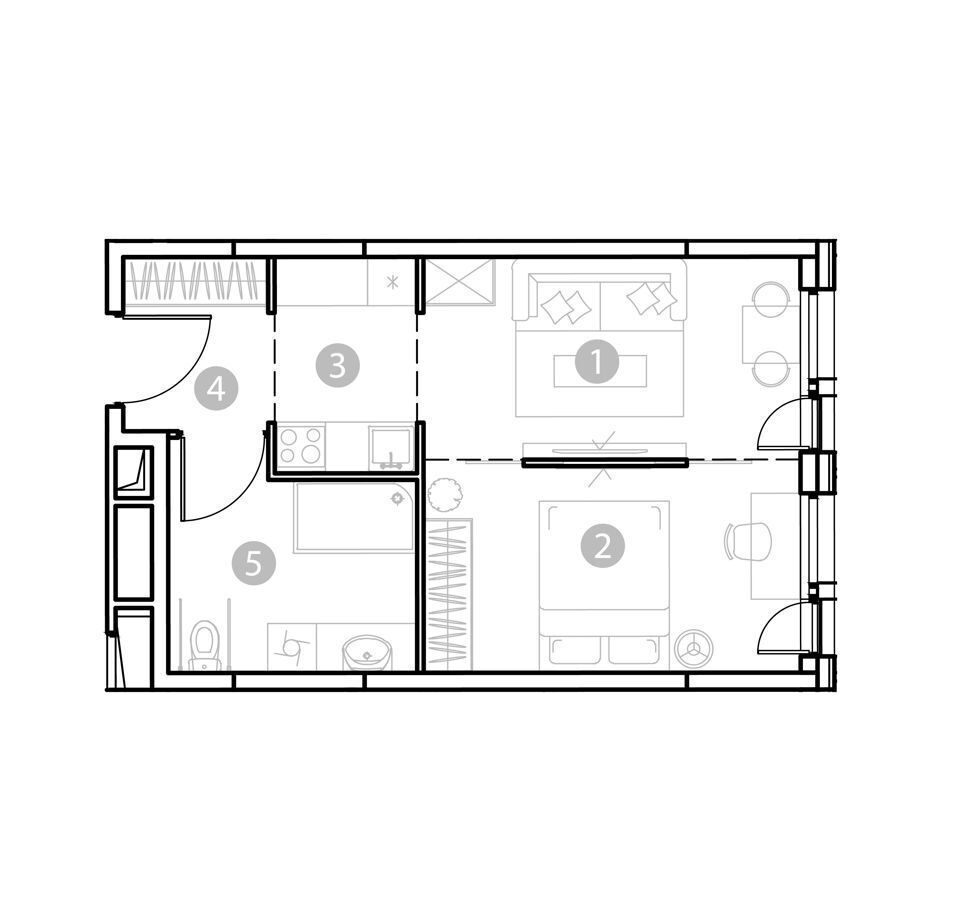 квартира г Москва ул Электродная Шоссе Энтузиастов, EVOPARK Измайлово фото 1