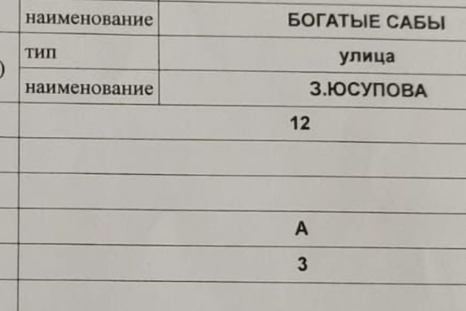 квартира р-н Сабинский пгт Богатые Сабы ул З.Юсупова 12а Республика Татарстан Татарстан фото 3