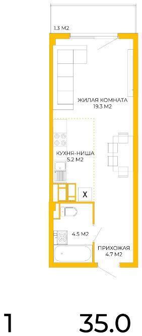квартира г Пенза ул Яшиной 6 Октябрьский район фото 5