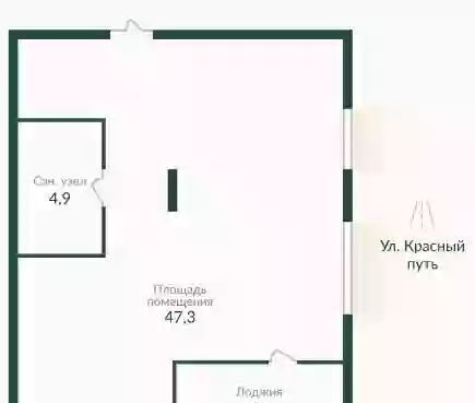 квартира г Омск р-н Советский ул Красный Путь 155к/3 Советский АО фото 8