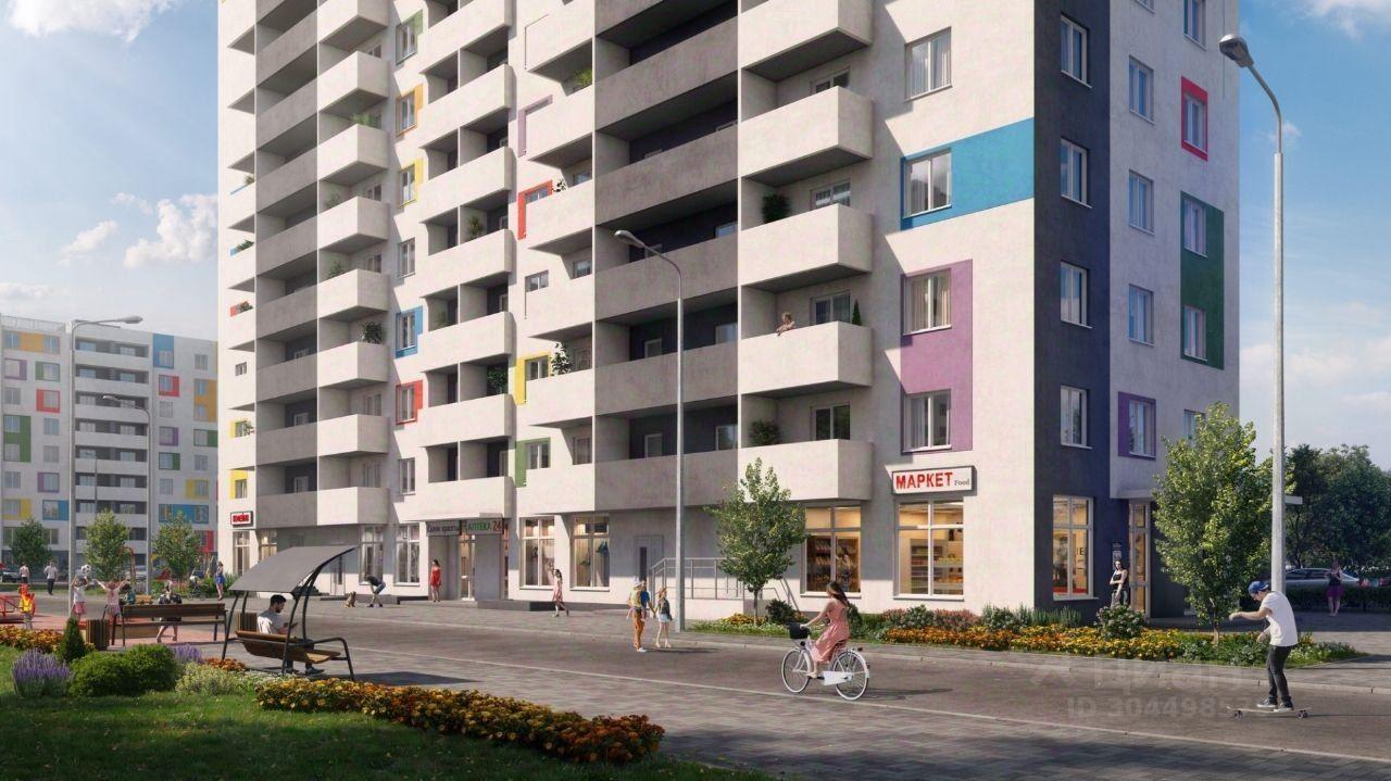 квартира г Краснодар р-н Прикубанский ЖК Южане Краснодар, улица имени Даниила Смоляна, 65 фото 10