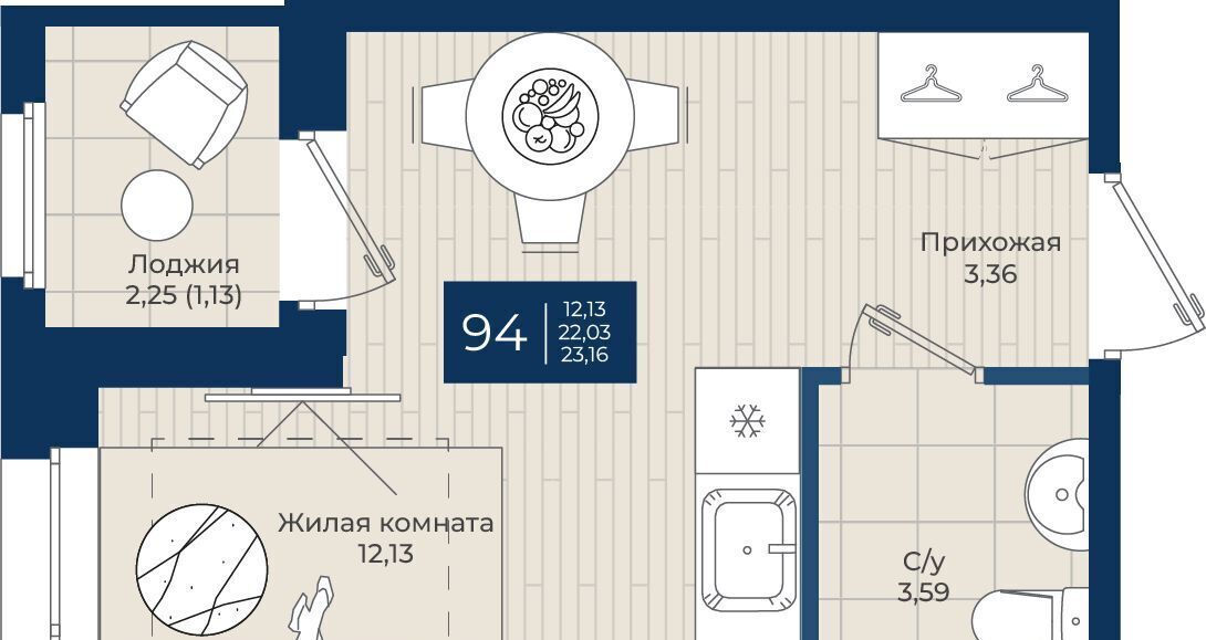 квартира р-н Ломоносовский п Аннино Новоселье городской поселок, Проспект Ветеранов фото 1