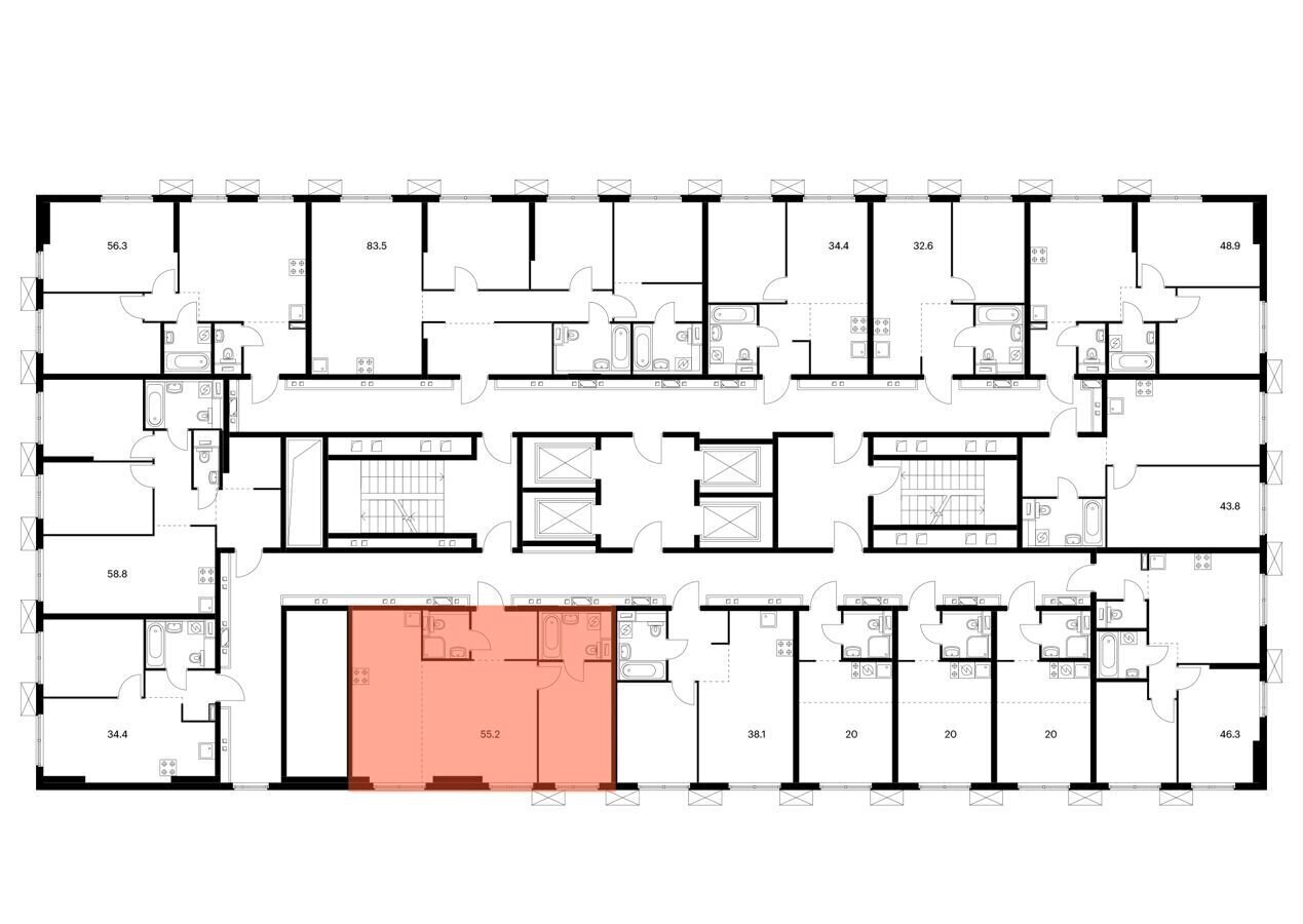 квартира г Москва метро Бибирево ш Алтуфьевское 2/1 фото 2