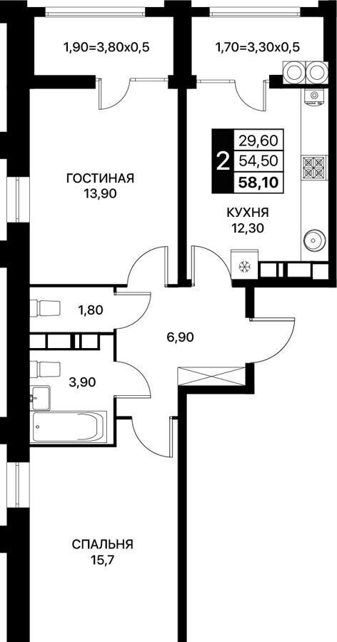 квартира г Ростов-на-Дону р-н Первомайский пр-кт Шолохова 23 корп. 1 фото 1