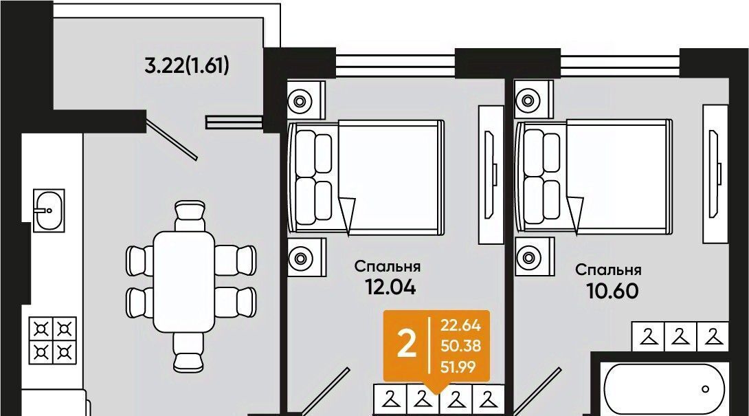 квартира г Батайск ул Комсомольская 131к/2 фото 1