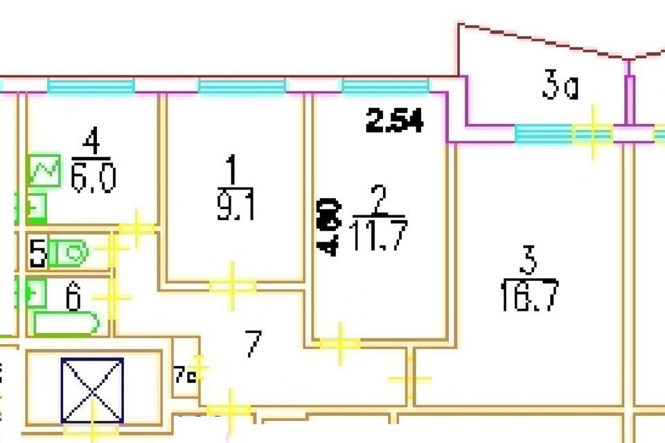 комната г Москва ул Кустанайская 14к/1 Южный административный округ фото 4