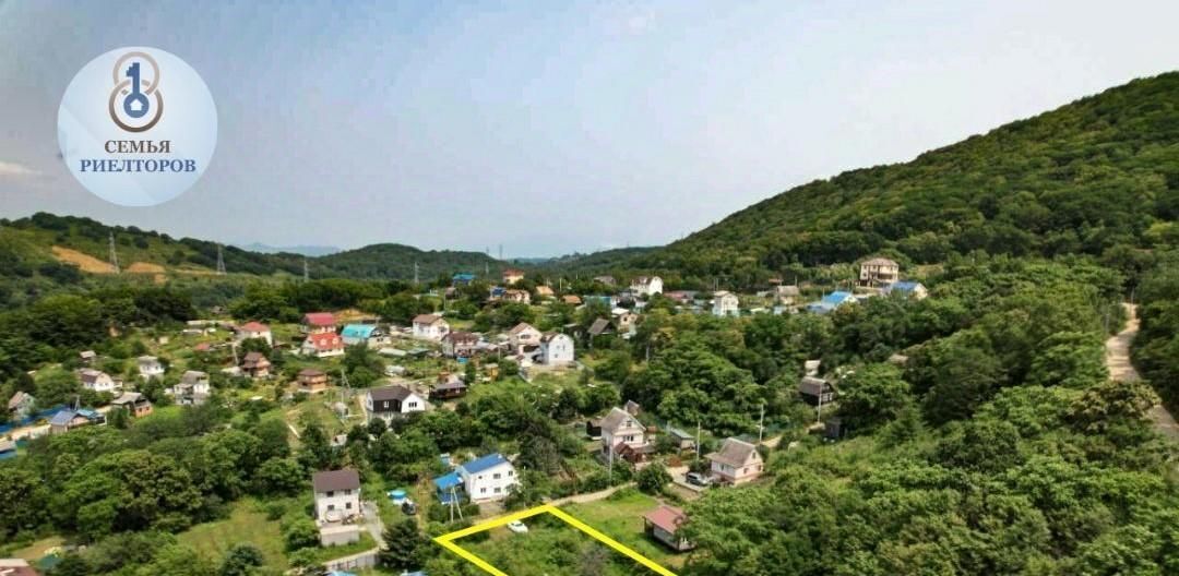 земля г Находка сад снт Зеленый пер Прямой 2 Находкинский городской округ, СНТ фото 1