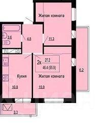 квартира г Краснодар р-н Карасунский ул Гидростроителей 59/2 фото 27
