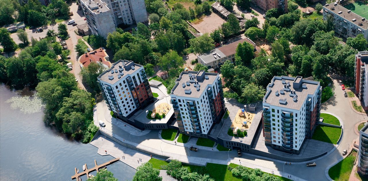 квартира г Выборг р-н Центральный наб Адмирала Чичагова 6 фото 15