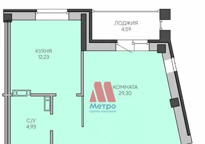 квартира г Ярославль р-н Кировский наб Которосльная 57 фото 3