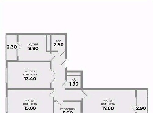 квартира р-н Шпаковский г Михайловск ул Прекрасная 21 жилой район «Гармония» жилрайон фото 1