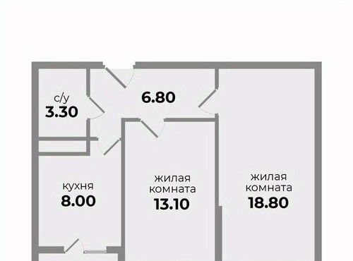 квартира р-н Шпаковский г Михайловск ул Прекрасная 19 жилой район «Гармония» жилрайон фото 1