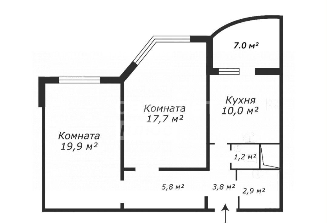 квартира г Долгопрудный пр-кт Лихачевский 74к/1 фото 19