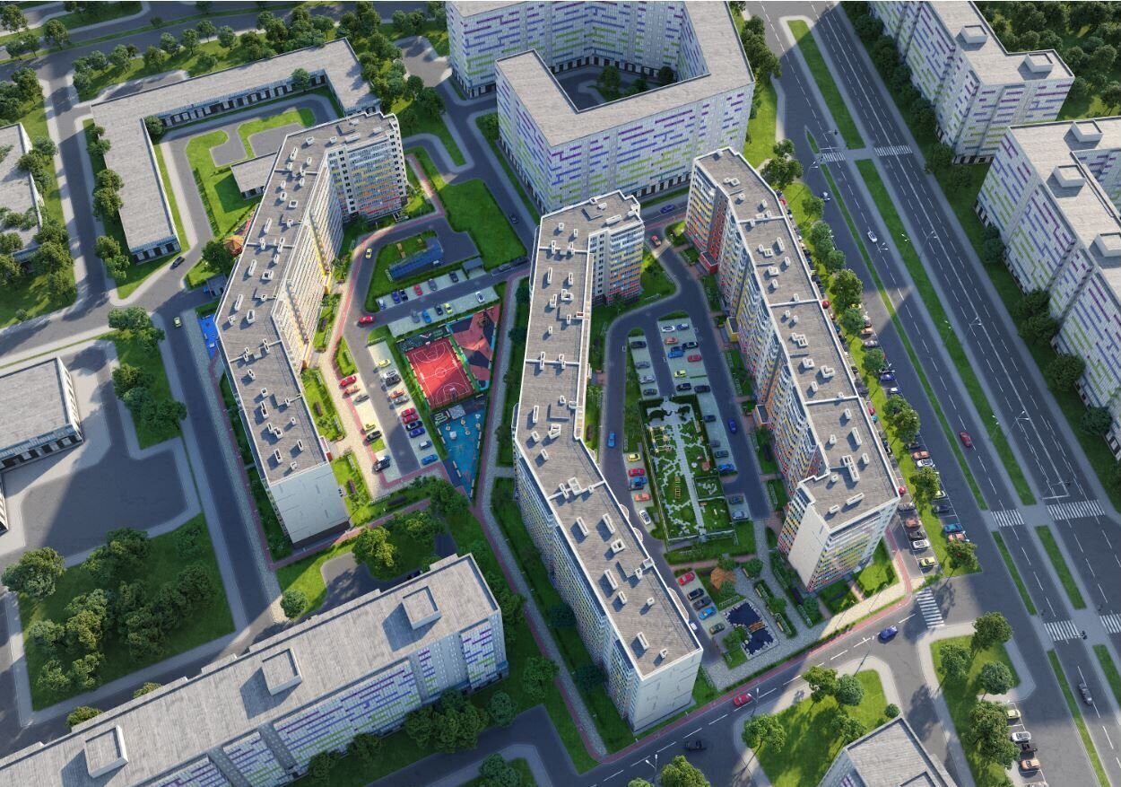 квартира г Санкт-Петербург п Шушары ул Школьная 1 метро Купчино корп. 2, д. 13 фото 14
