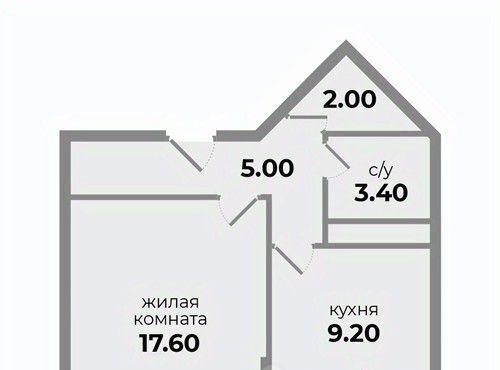 квартира р-н Шпаковский г Михайловск ул Прекрасная 19 жилой район «Гармония» жилрайон фото 1