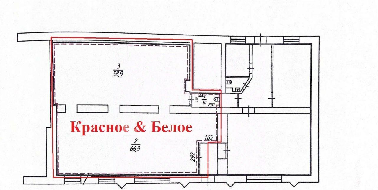 торговое помещение г Челябинск р-н Центральный пр-кт Свердловский 86 фото 2