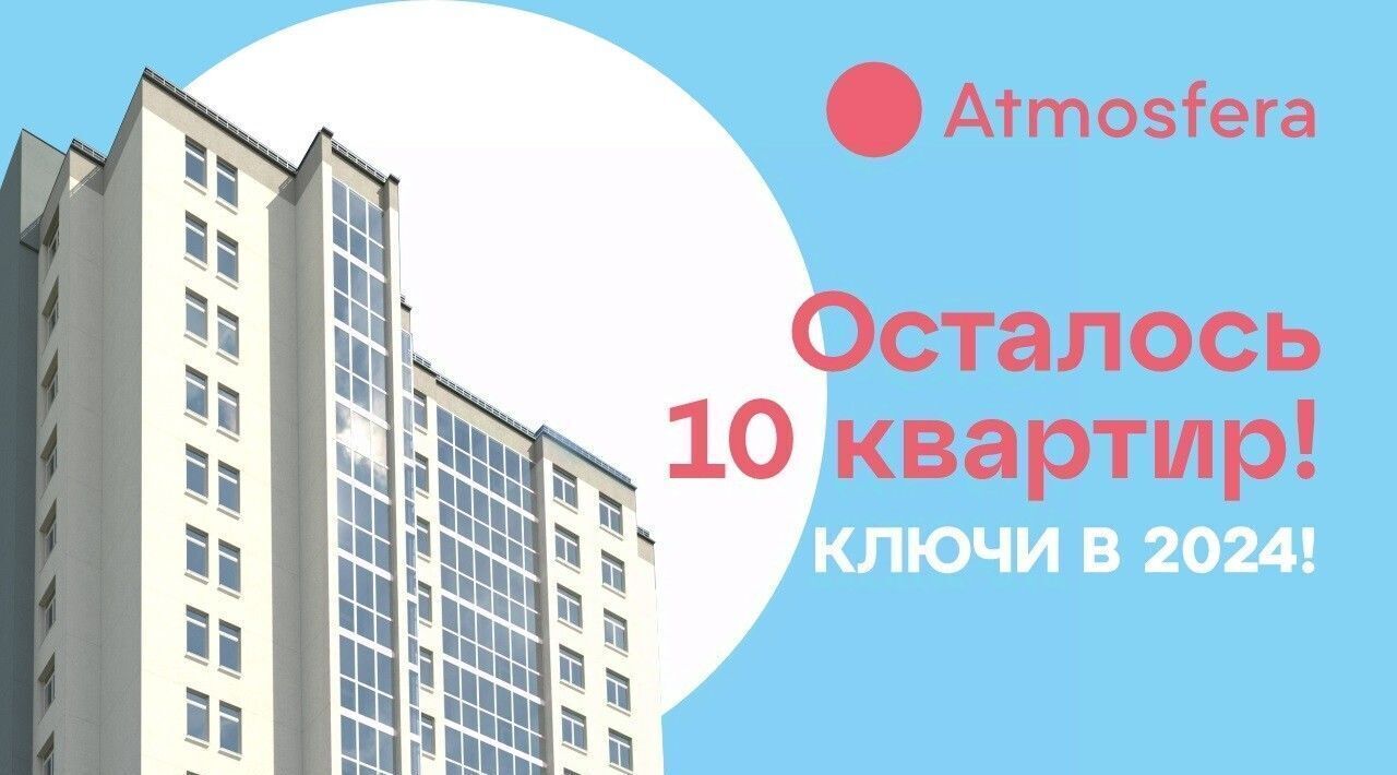 квартира г Волжский ул 40 лет Победы 1 жилой район Atmosfera фото 3