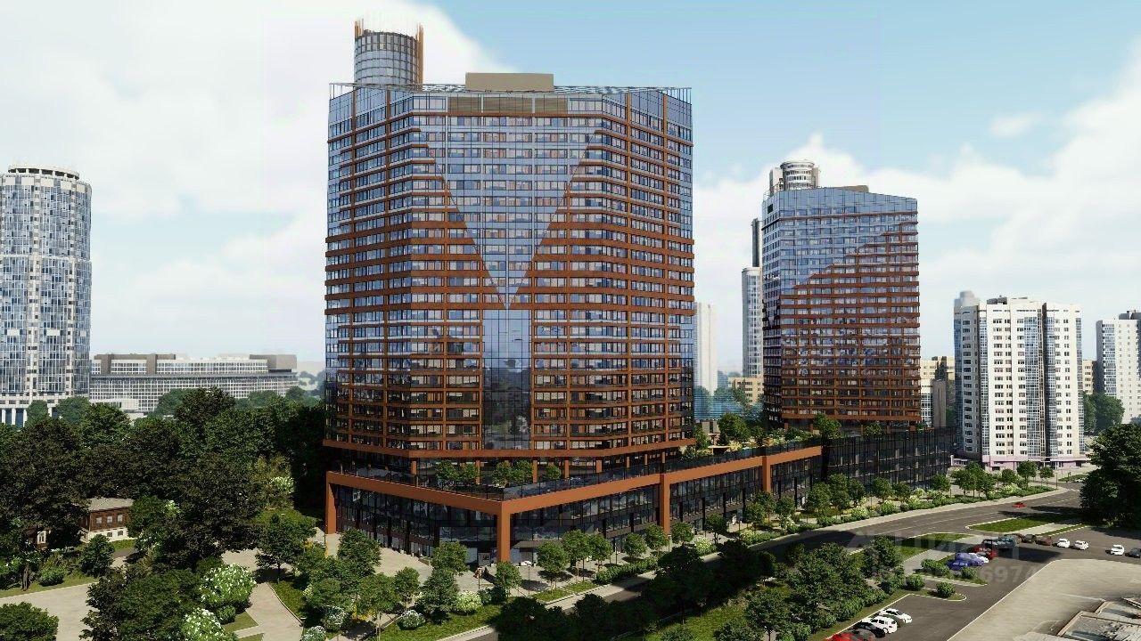 квартира г Екатеринбург р-н Верх-Исетский МФК Re:Volution Towers улица Октябрьской Революции, 36 фото 10