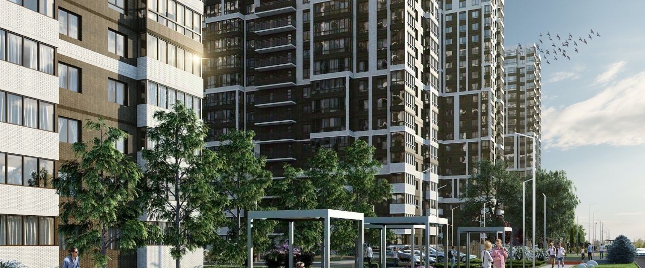 квартира г Краснодар р-н Прикубанский Краснодар, Отражение жилой комплекс фото 21