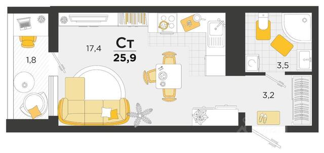 р-н Карасунский ул им. Мачуги В.Н. 166а/1 ЖК «Сказка Град» фото