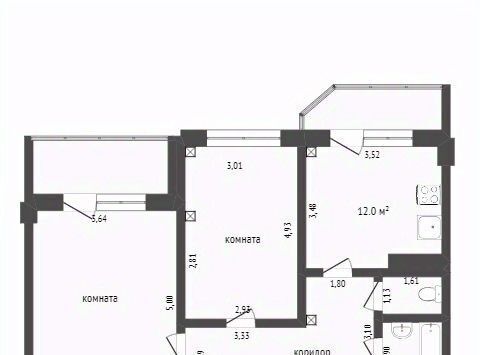 квартира г Воронеж р-н Коминтерновский ул Шишкова 72/4 фото 23