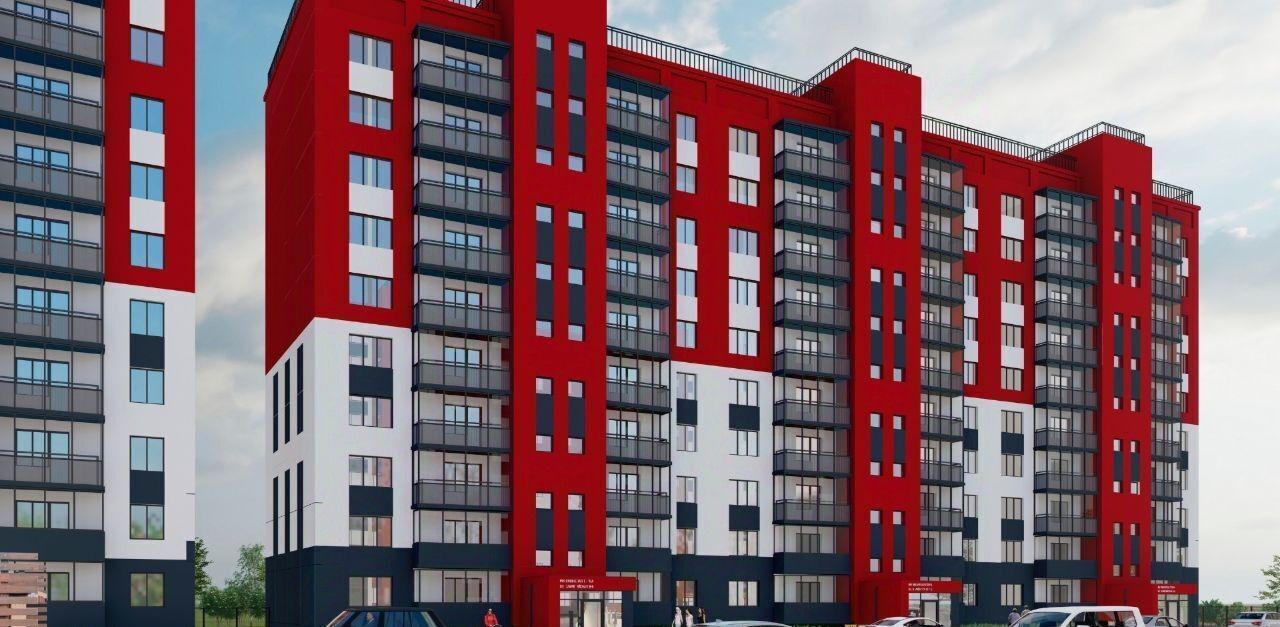 квартира г Челябинск микрорайон Вишнёвая Горка Западный ул. Имени Генерала Костицына, 47 фото 29
