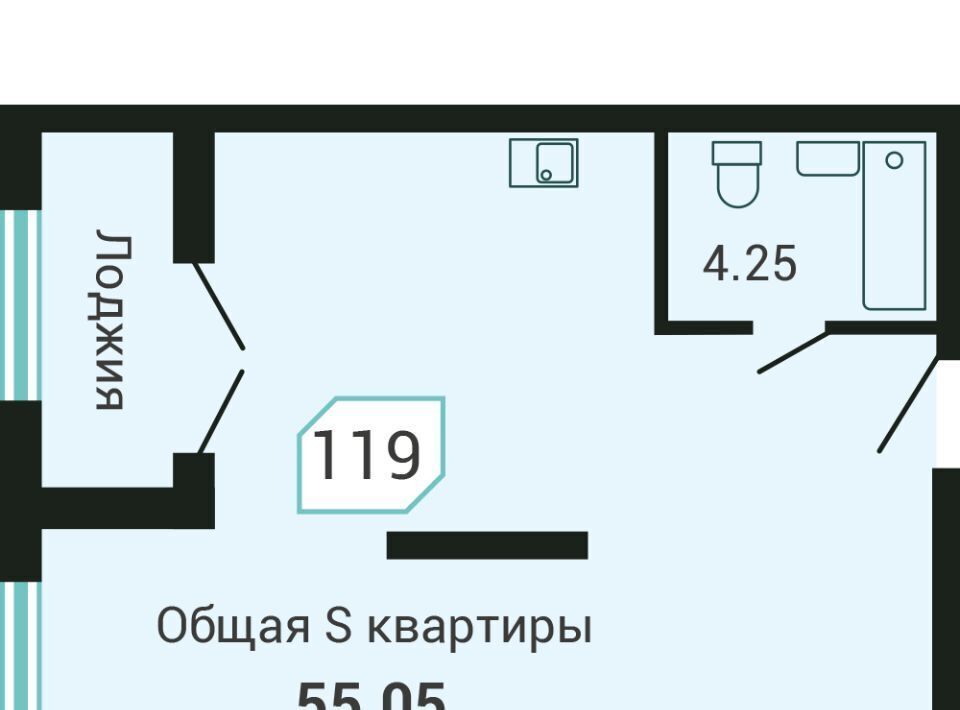 квартира г Владивосток р-н Советский Санаторная ул Третья 5в фото 1