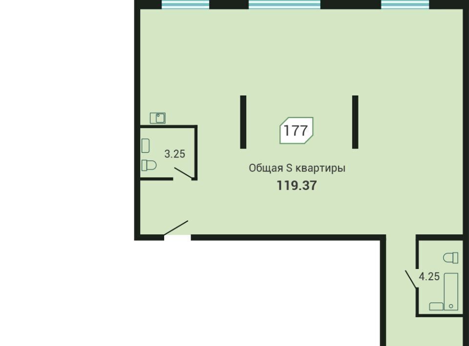 квартира г Владивосток р-н Советский Санаторная ул Третья 5в фото 1