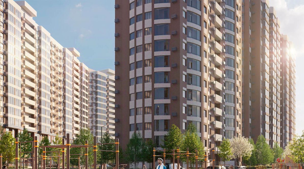 квартира г Краснодар р-н Прикубанский мкр им Петра Метальникова ЖК «Лучший» фото 2