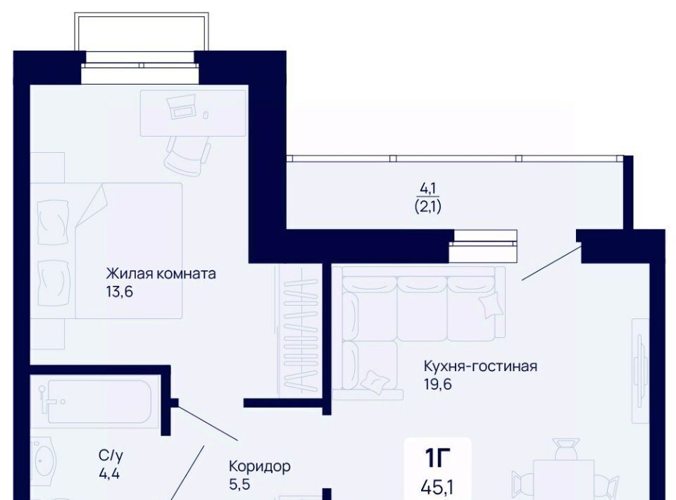 квартира г Екатеринбург р-н Железнодорожный Уральская ЖК Галактика фото 1