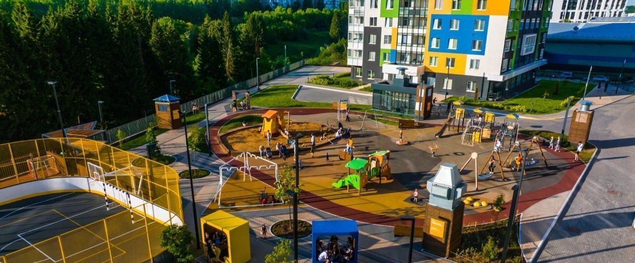 квартира г Ижевск р-н Устиновский Аэропорт ЖК Матрёшка Сити жилрайон, А-1 мкр фото 17