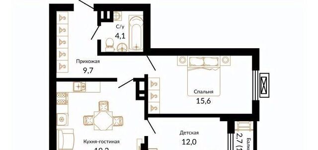 р-н Прикубанский ЖК «Краснодар» ул. Даниила Смоляна, 71к 2 фото