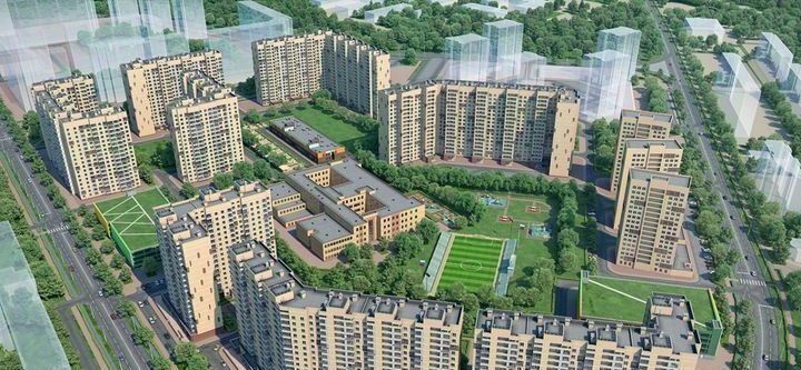 квартира г Мытищи ЖК «Новое Медведково» 17А мкр, к 39, Бабушкинская фото 39