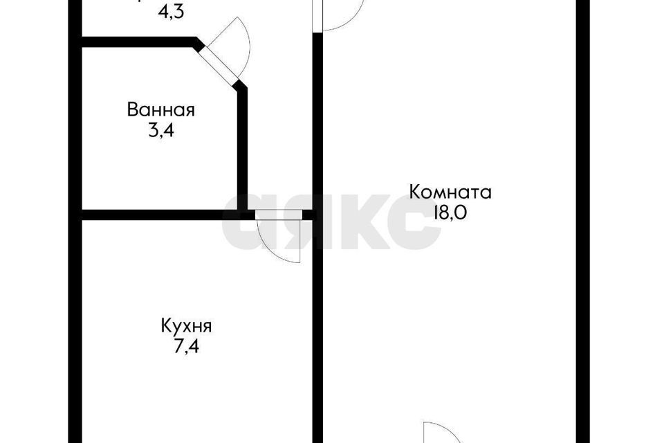 квартира г Краснодар р-н Карасунский ул им. Кирова 216 Краснодар городской округ фото 8