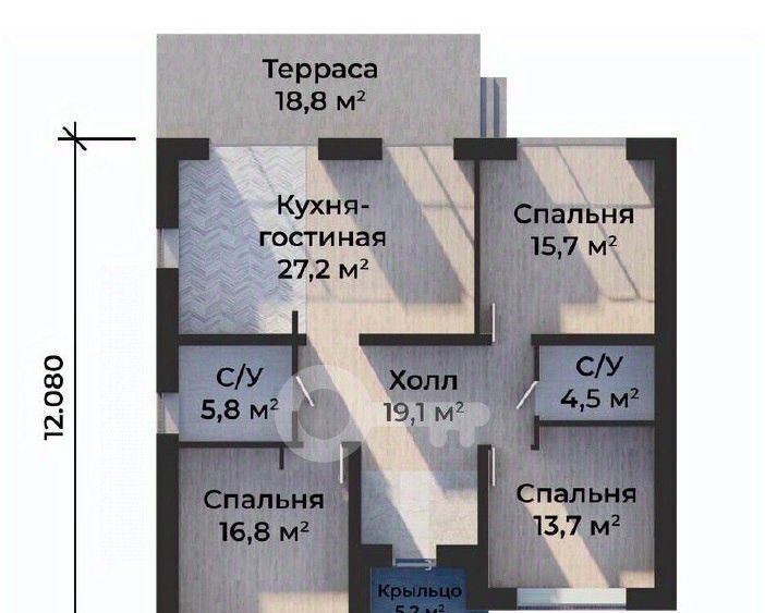 дом р-н Лаишевский с Сокуры ул Дачная фото 3