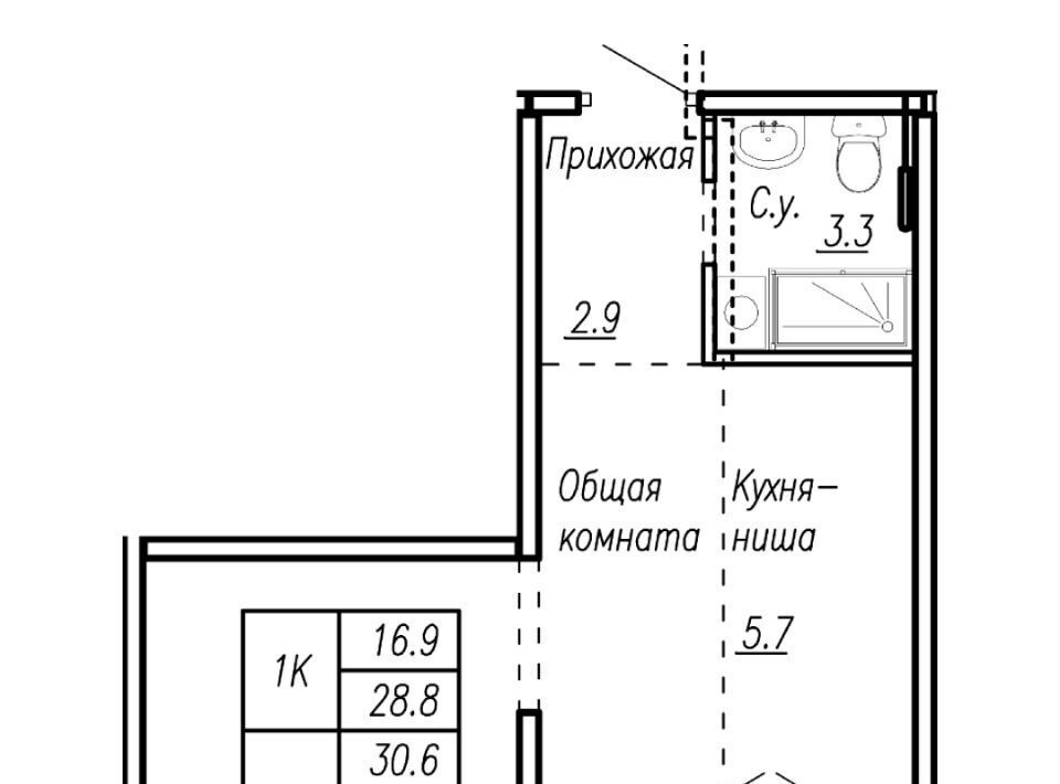 квартира г Барнаул р-н Ленинский ул Антона Петрова 210б фото 1