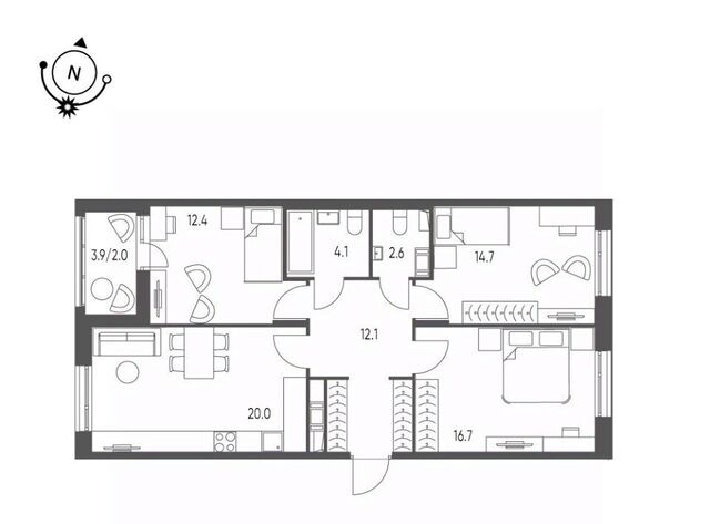 р-н Кировский микрорайон Зелёная Река 14 фото