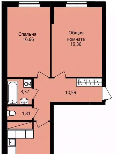 квартира г Саранск р-н Октябрьский жилой район Юбилейный 4-й мкр фото 1