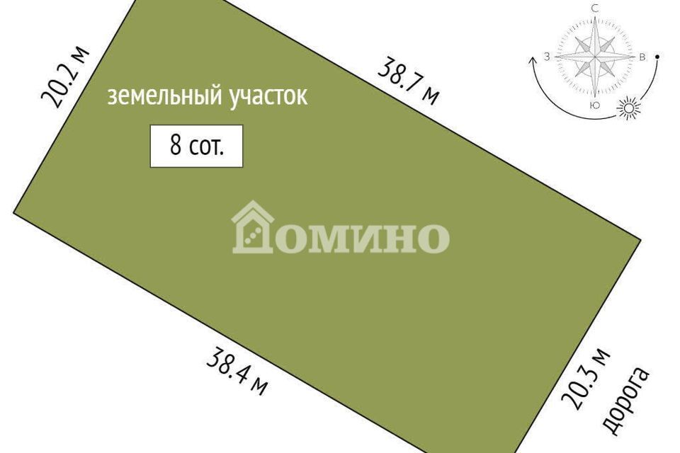 земля р-н Тюменский д Паренкина коттеджный посёлок Новый горизонт фото 10