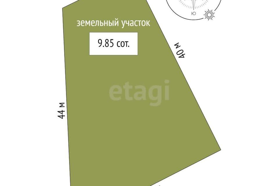 земля р-н Тюменский д Малиновка коттеджный посёлок Вольные Угодья фото 7